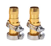 2pcs Garden Yard Garden Hose Connector with Clip Household Practical Equipment Supplies Household Practical Watering