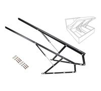 2Pcs Gas Spring Bed Storage Lift Kit, Pneumatic Heavy Duty Gas Spring Strut, Pneumatic Heavy Duty Hydraulic Bed Lift Mechanism,for Box Bed Sofa Storage Space Saving Sprung Divan Bases(110cm/3.6FT)