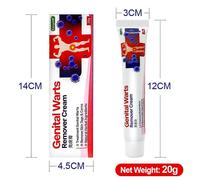 2pcs Genital Wart Herpes Remover Ointment Skin Tags Mole Papillomas Wart