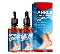 2pcs German Ankle Tendonitis Therapy Oil, Foot and Ankle Massage Treatment Oil for Sore and Stiff Joints, Boost Blood Circulation,Pain Relief and Reduce Stress