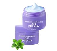 2PCS Get Dreamy Overnight Toning Whip-Get Dreamy Cream, Overnight Toning Body Cream for Firming & Smoothing Skin, Body Moisturizer for Women, Hydrating & Fast Absorbing