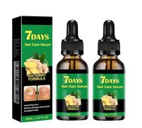 2pcs Ginger Nail Support Nail Care- Broken Nail Repair, Ginger Nail Growth Serum,Nail Nutrient Strengthener Ginger Nail Growth Oil for Natural Shine,Fix&Renew Broken Nails Drop 30ml x2