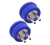 2pcs Gl45 Plastic Cap Culture Bottle Cap for Fermentation Bottles