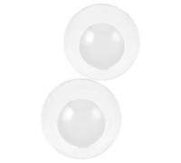 2pcs Glass Ball Lamp Shade for Ceiling Lights, Modern Spherical Shade | Double-layer Glass, Dustproof Decorative Finish, Bedrooms and Dining Rooms, Warm Atmosphere