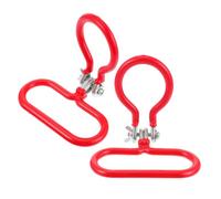 2pcs Glass Bottle Handle Lifter for 5/6 Gallon Carboys Red