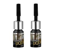 2PCS Glass Crack Repair Kit - 5mlX2 Phone Screen Scratch Remover & Window Crack Repair Solution | Fast-Acting Liquid For Mirror, Watch Glass & Screens | Scratch Removal In 5 Minutes