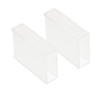 2pcs Glass Cuvette 30mm Path Length for Spectrophotometer Analysis