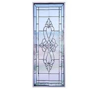 2Pcs Glass Effect Door Sticker,3D Stickers Self Adhesive Waterproof Wall Sticker Door Murals Removable Peel and Stick for Decoration