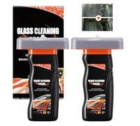 2PCS Glass Guard,Oil Film Remover Brush,Hand Held Glass Emulsion,Car Windscreen Cleaner,Multifunctional,for Automotive Car Windows & Rearview Mirrors