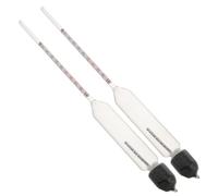 2pcs Glass Milk Hydrometer for Dairy Testing and Quality Control
