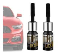 2pcs Glass Repair Liquid, 5 Ml Invisible Scratch Remover Solution, Windscreen Chip Repair Kit, For Auto Car Window Mirror Jewelry