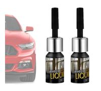 2PCS Glass Repair Liquid for Cracks, 5ml Glass Crack Repair Liquid, Quick-Dry Invisible Scratch Remover Solution, Invisible Bonder Filler Liquids, for Jewelry Car Window Mirror