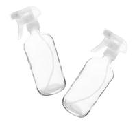 2pcs Glass Spray Bottles 500ml Multifunctional Reusable Empty Cleaning Bottles with Strong Pp Trigger Not Easily Broken for Home Use Plants Flowers
