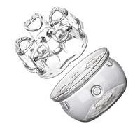 2pcs Glass Teapot Warmer Tea Stove Heating Base without Candle