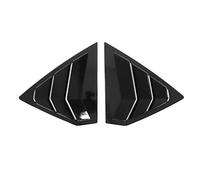 2Pcs Gloss Black Rear Side Window Louver Air Vent Scoop Shades Cover, Replacement for Regal 2017-2021, ABS Material, Easy Installation No Drilling, Enhances Car Appearance