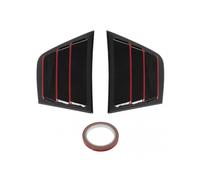 2pcs Gloss Black Side Vent Window Cover ABS Window Scoops Louver Replacement for Dodge Charger 20112021General