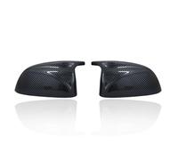 2Pcs Glossy Black Carbon Pattern Rear Side View Mirror Covers Shell Replacement For Bmw X3 G01 Ix3 X4 G02 X5 G05 X6 G06 X7 G07