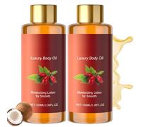 2PCS Glow Essence Magic Body Oil, Luxury Magic Body Oil Firming, Face Oil for Women for Smooth, Nourishes, Radiant Skin, Skin Tightening Cream Body After Shower for Wrinkles & Fine Lines,Massage Oil