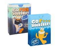 2Pcs Go Fish Card Game Set, Go Fk Yourself Card Games for Adults, 2 Player Games, Hilarious Funny Games, Fishing Cards for Parties, Gatherings, Social Events and Game Night