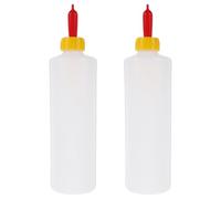 2pcs Goat Bottle Feeder 400ml Plastic Soft Teat for Lambs