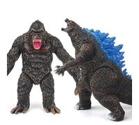 2Pcs Godzilla vs. Kong Toys,King of The Monsters, Best Gift for Boys Girls