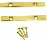 2pcs Gold 44.5mm Guitar String Retainer Bar for Floyd Rose Guitar