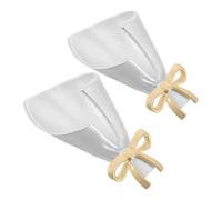 2pcs Golden Alloy Vase Brooch Pin with Bouquet Holder Clip for Ladies