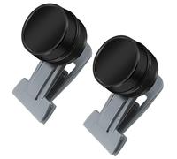 2Pcs Goldfish Feeder, Saltwater Aquarium Accessories Supplies Algae Magnet Seaweed Feeder Aquarium Magnetic Clips, Fish Tank Feeding Ring Suitable for Aquatic Pets