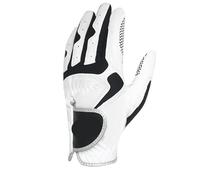 2PCS Golf Gloves For Men Women Left Right Hand Fabric Sports Unisex Golfer For Right Left Handed(Left hand white,Large L 25)