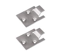 2Pcs Golfs Cart Seat Bottom Hinge Plate Golfs Cart Seat Hinge For 71610-G01 High Performances Attachment Repair Part Part