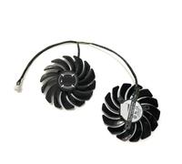 2pcs GPU Cards Fan,T129215SU For MLLSE RX 580 8G for Paquete B,VGA Video Cooler,PLD09210S12HH, For RX580 8GB for A(Paquete A PLD0921)