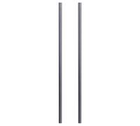 2pcs Graphite Stirring Rod Ø8x300mm for Melting Casting Refining | Smooth Finish and Burr Free, Thermal and Chemical Resistance, Workshop Use