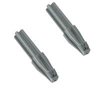 2Pcs Gray 3 in 1 Eyebrow Pencil Sharpener, Eye Pencil Sharpener, Duckbill-Shape Eyebrow Sharpener Auxiliary Tool for Eyebrow Pencil for Beginners and Professional, Cosmetic Pencil Sharpeners