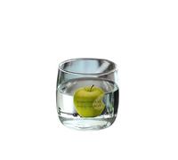 2pcs Green Apple Lemon Glass Water Cup 300ml Fresh and Heat-Resistant Juice Cup Suitable for Kitchen, Living Room, Bedroom, Dining Table, and Party Use