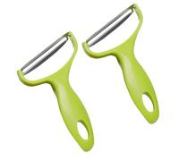 2Pcs Green Cabbage Shredder,Stainless Steel Fruit Vegetable Potato Peeler Cabbage Graters,Vegetable Cutter Cabbage Slicer,Kitchen Must Have for Home Restaurants 18 * 12cm