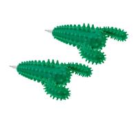 2pcs Green Cactus Dotting Pen for Diamond Art and Clay Drills | Plastic Body, Non Slip Grip Texture, Easy to Carry for Travel, Workshop Classes, Beginners and Hobbyists