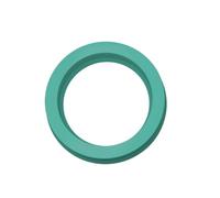 2Pcs Green polyurethane hydraulic oil seal, 195x215x12mm