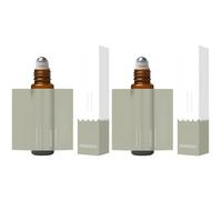 2PCS Grey Natural Teething Roller Oil