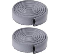 2Pcs Grey Water Bladder Tube Cover Hydration Bladder Tube Sleeve, Hydration Tube Sleeve Insulation Hose Cover, Running Cycling Water Bag Tube Thermal Hose Cover Accessories