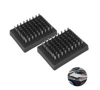 2PCS Grill Brush, Wire Bristle BBQ Cleaning Brush Replacement Heads for Grill Brush and Scraper