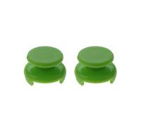 2PCS Grips Extender Caps ，Compatible For PS4 PS5 Xbox 360 /Xbox One Controller Joystick Cover Thumb Stick Grip Game Accessories Medium Size(Green)