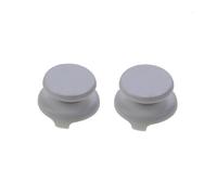2PCS Grips Extender Caps ，Compatible For PS4 PS5 Xbox 360 /Xbox One Controller Joystick Cover Thumb Stick Grip Game Accessories Medium Size(White)