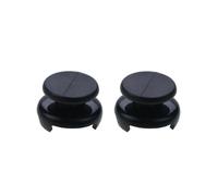 2PCS Grips Extender Caps ，Compatible For PS4 PS5 Xbox 360 /Xbox One Controller Joystick Cover Thumb Stick Grip Game Accessories Medium Size(Black)