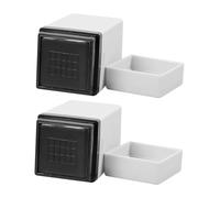 2pcs Guitar Chord Learning Stamp for Stringed Instruments | Press-type, Ink Self-contained Design, ABS and Rubber Build, for Notebook Practice and On-the-go Tablature