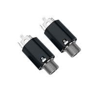 2Pcs Guitar Endpin Jack 6.35 Input For Any Guitar Eq Pickup Output Socket Acoustic Classical Electonic Folk Guitar Ukelele Parts & Accessories