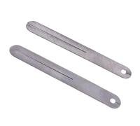 2PCS Guitar Fret Puller Fretboard Fingerboard Fret Repair Tool Protector Steel Plate For Guitar And Bass Accessories guitar making tools