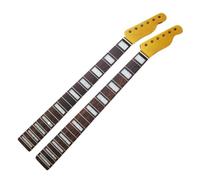 2pcs Guitar Neck 21st Fret 25.5" Maple Rosewood Fingerboard Block Inlay Replacement Parts
