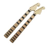 2pcs Guitar Neck 22 Fret 25.5" Maple Fingerboard Inlay Big Head Replacement Parts