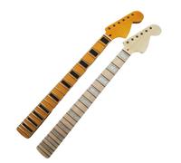2pcs Guitar Neck 22 Fret 25.5" Maple Fingerboard Inlay Replacement Parts