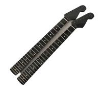 2pcs Guitar Neck 22 Frets 25.5" Maple Fingerboard Dot Inlay Glossy Parts